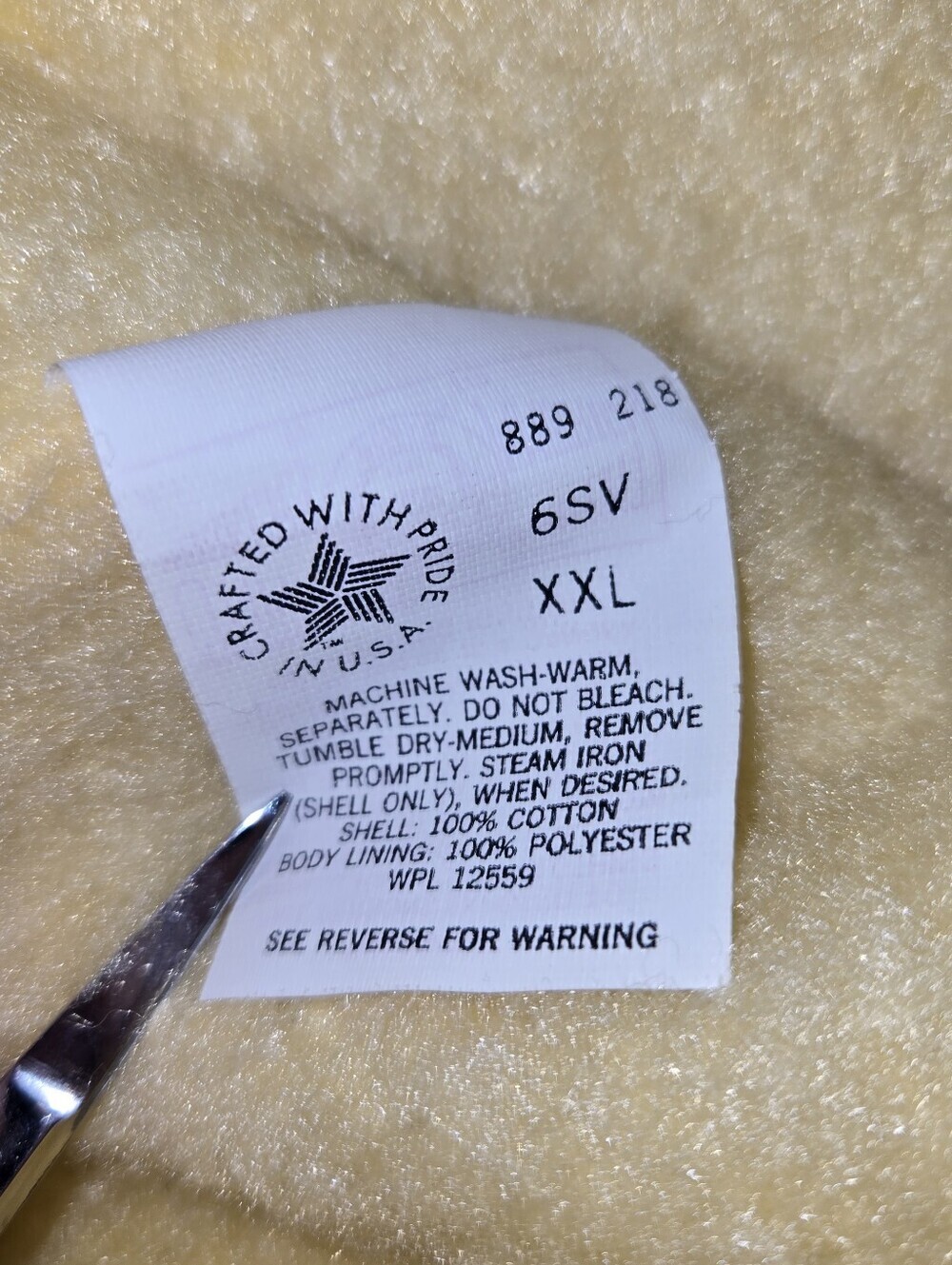 Vintage Carhartt 6SV Sherpa Lined Vest In XXL Like New Condition - Picture 8 of 8